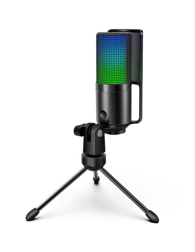 Настолен микрофон FIFINE K669 PRO2 RGB - Black