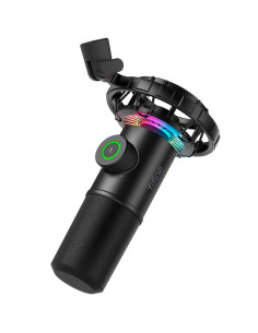 Настолен микрофон FIFINE K658 Dynamic RGB - Black 2
