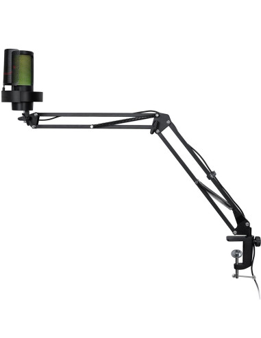 Микрофон със стойка FIFINE A8T RGB - Black