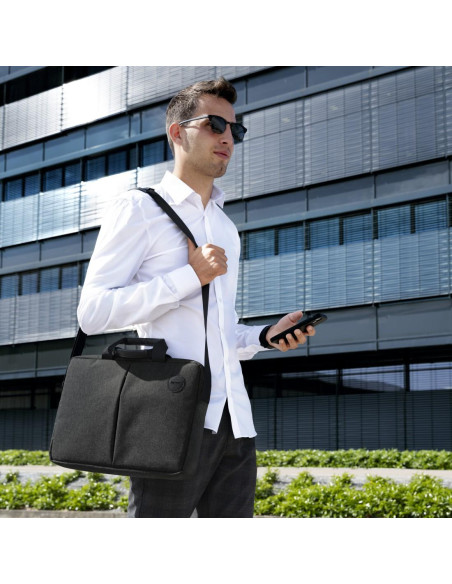 Чанта за лаптоп Hama -quot,Genua-quot,, до 40 см (15.6-quot,), черна