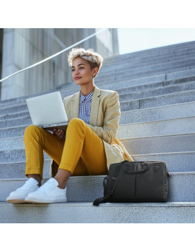 Чанта за лаптоп Hama -quot,Genua-quot,, до 40 см (15.6-quot,), черна