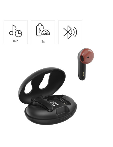 Hama Блутут слушалки Hama -quot,Spirit Unchained-quot,, ENC, FC, черно