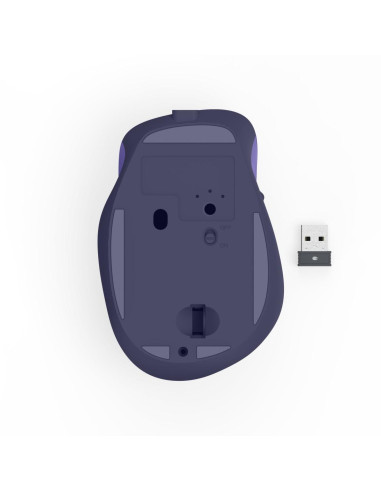 HAMA Безжична оптична мишка WM-500 Recharge, 6 бут.,800/1200/1600 dpi, безшумна, лилаво