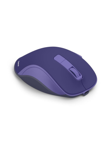HAMA Безжична оптична мишка WM-500 Recharge, 6 бут.,800/1200/1600 dpi, безшумна, лилаво