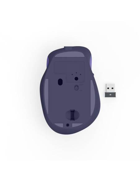 HAMA Безжична оптична мишка WM-500 Recharge, 6 бут.,800/1200/1600 dpi, безшумна, лилаво