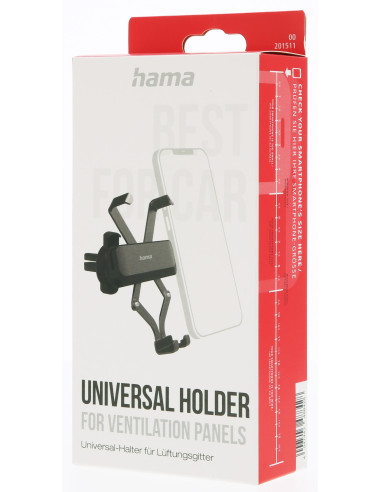 Стойка за мобилен телефон -quot,Gravity Pro-quot, за кола, HAMA-201511