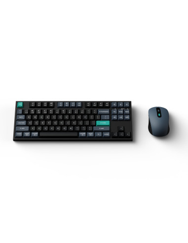 Комплект клавиатура и мишка Keychron B33 Deep Black и BM25 Wireless/BT/Wired Combo - TKL