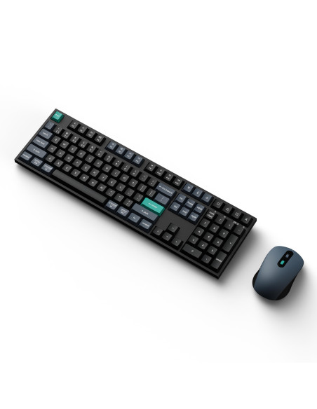 Комплект клавиатура и мишка Keychron B36 Deep Black и BM25 Wireless/BT/Wired Combo - TKL