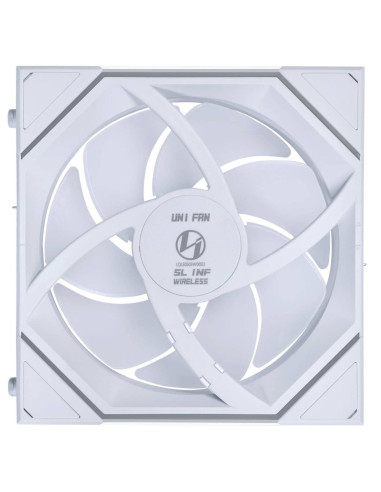 Вентилатори 3бр Lian Li UNI FAN SL-INF Wireless ARGB PWM - 120 mm Бели + Контролер