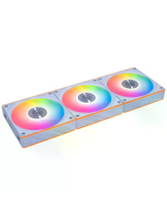 Вентилатори 3бр Lian Li UNI FAN CL Wireless ARGB PWM - 120 mm Бели + Контролер