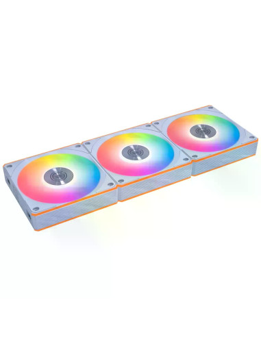 Вентилатори 3бр Lian Li UNI FAN CL Wireless ARGB PWM - 120 mm Бели + Контролер
