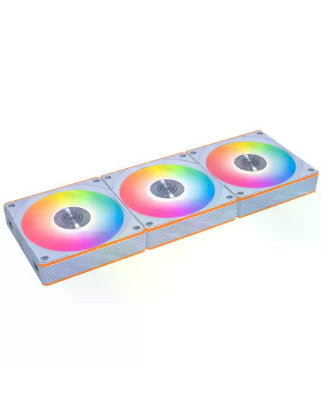 Вентилатори 3бр Lian Li UNI FAN CL Wireless ARGB PWM - 120 mm Бели + Контролер