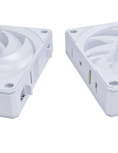 Вентилатори 3бр Lian Li UNI FAN CL Wireless ARGB PWM - 120 mm Бели + Контролер 2
