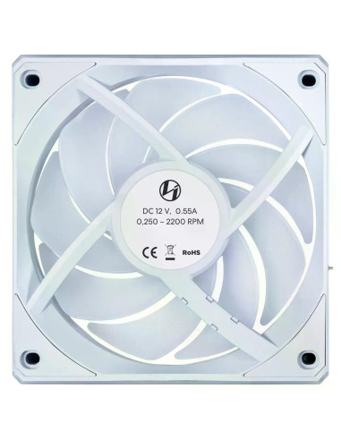 Вентилатори 3бр Lian Li UNI FAN CL Wireless ARGB PWM - 120 mm Бели + Контролер
