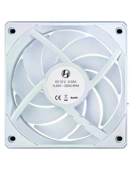 Вентилатори 3бр Lian Li UNI FAN CL Wireless ARGB PWM - 120 mm Бели + Контролер
