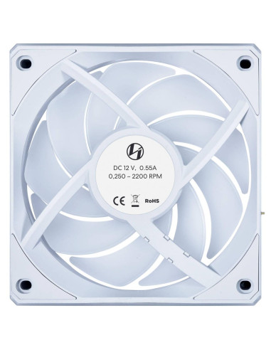 Вентилатор Lian Li UNI FAN CL Wireless ARGB PWM - 120 mm Бял