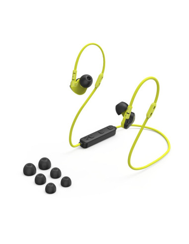 HAMA Блутут слушалки, спортни, -quot,Freedom Athletics III-quot,, с микрофон, жълто и черно