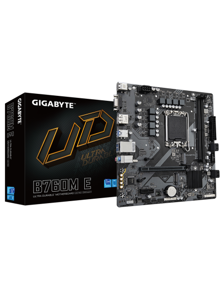 Дънна платка GIGABYTE B760M E DDR5, socket 1700