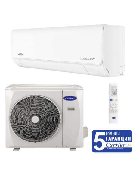 Инверторен климатик Carrier CoolEasy 9 000 BTU, WI-FI, Клас А+++