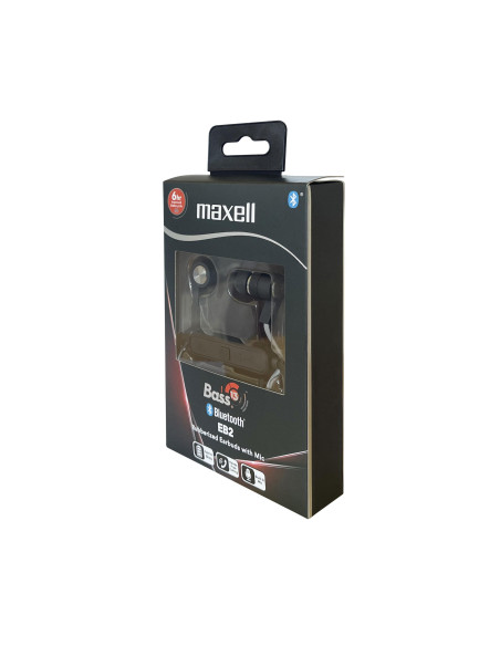 Слушалки с микрофон тапи блутут B13-EB2  BASS 13 черни MAXELL