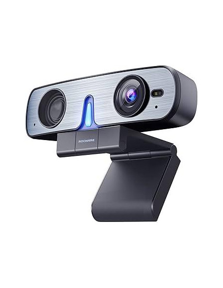 ROCWARE RC08P Уеб камера 2K,90 градуса,4x зуум, USB 2.0,USB-C