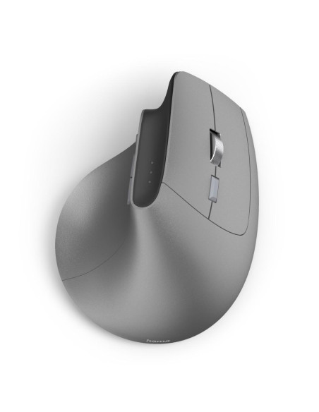 HAMA Безжична Ергономична вертикална мишка -quot,EMW-700-quot,, мулти-устройство, антрацит