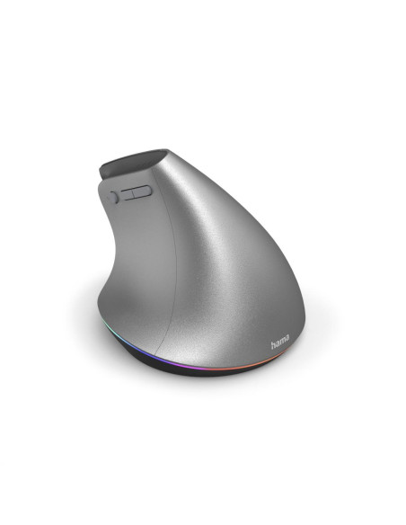 HAMA Безжична Ергономична вертикална мишка -quot,EMW-700-quot,, мулти-устройство, антрацит