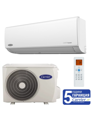 Инверторен климатик Carrier Crystal Ultra Clean Plus, 18 000 BTU, Клас А+++