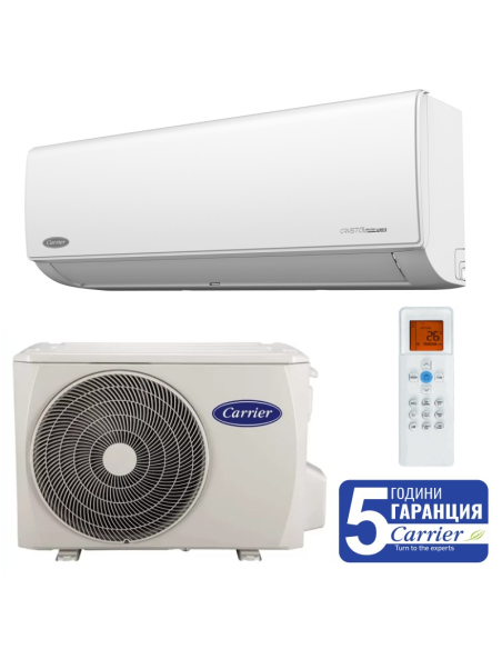 Инверторен климатик Carrier Crystal Ultra Clean Plus, 18 000 BTU, Клас А+++