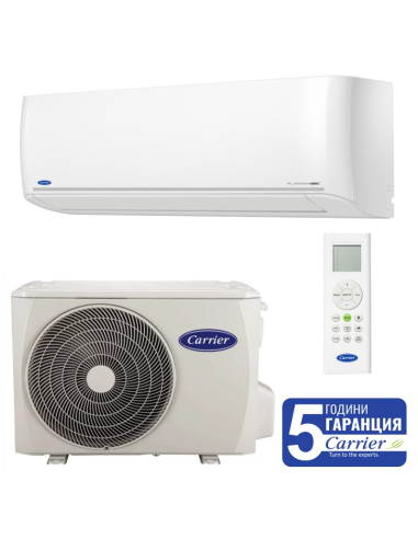 Инверторен климатик Carrier Platinum plus 2, 12000 BTU, Клас А+++