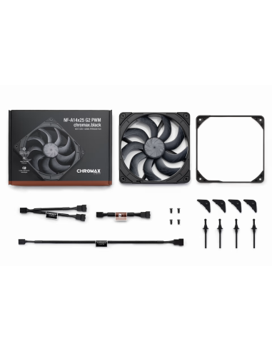 Вентилатор Noctua A14x25 G2 PWM chromax.black