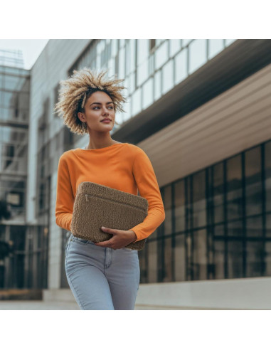 HAMA Калъф за лаптоп -bdquo,Cozy-ldquo,, 36 - 40 см (14,1-rdquo, - 15,6-rdquo,), кафява