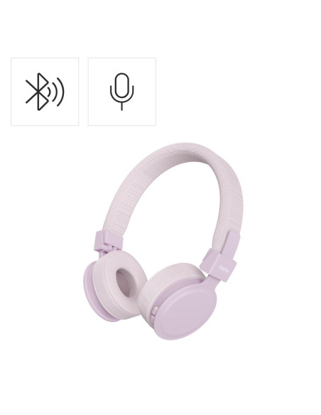 HAMA Слушалки с микрофон -quot,Freedom Lit III-quot,  Bluetooth, On-Ear ,  розови