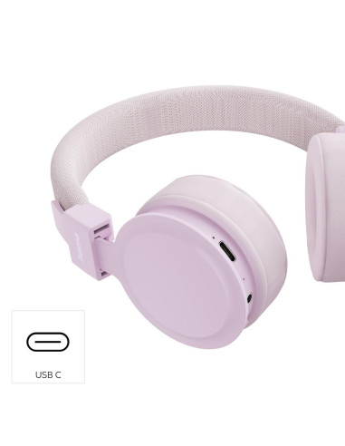 HAMA Слушалки с микрофон -quot,Freedom Lit III-quot,  Bluetooth, On-Ear ,  розови