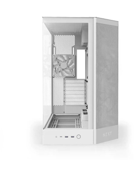 Кутия NZXT H9 Flow Dual-Chamber - White