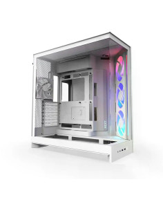 Кутия NZXT H9 Flow RGB Dual-Chamber - White