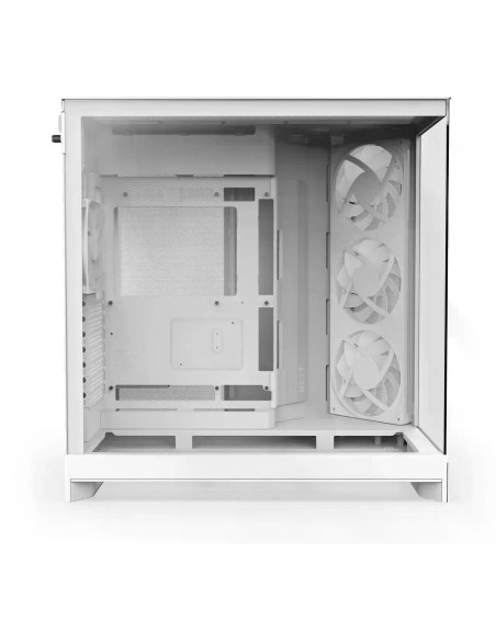 Кутия NZXT H9 Flow RGB Dual-Chamber - White