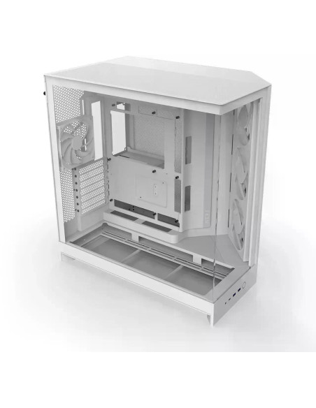 Кутия NZXT H9 Flow RGB Dual-Chamber - White