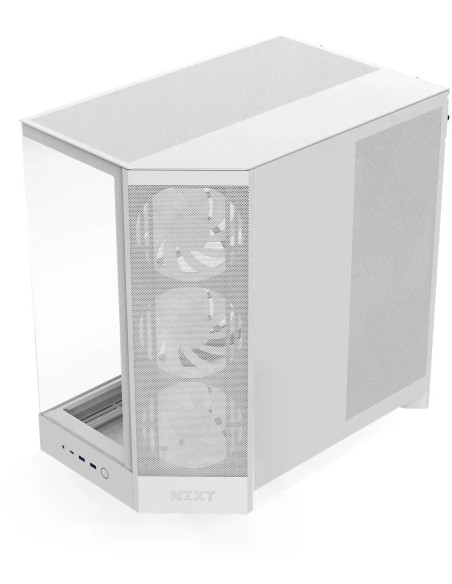 Кутия NZXT H9 Flow RGB Dual-Chamber - White