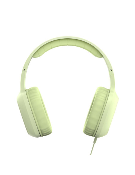HAMA Слушалки с микрофон -quot,Fun C-quot,, USB-C, водач за кабел от едната страна, зелени