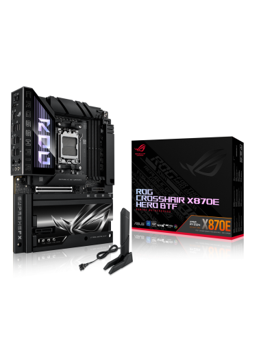 Дънна платка ASUS ROG CROSSHAIR X870E-E HERO BTF WIFI AM5 DDR5
