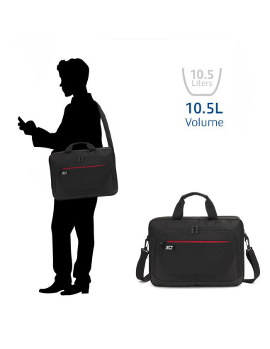 ACT Suburb чанта за 15.6-quot, лаптоп от рециклирани пластмасови бутилки