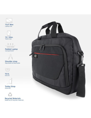 ACT Suburb чанта за 15.6-quot, лаптоп от рециклирани пластмасови бутилки