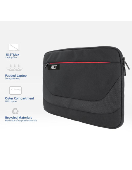 ACT Suburb калъф  за 15.6-quot, лаптоп от рециклирани пластмасови бутилки