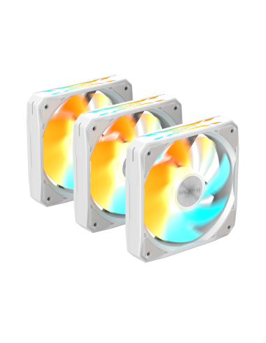 Комплект вентилатори 3-Pack GIGABYTE AORUS EZ CHAIN FAN 120 ICE, 120x120x25mm ARGB