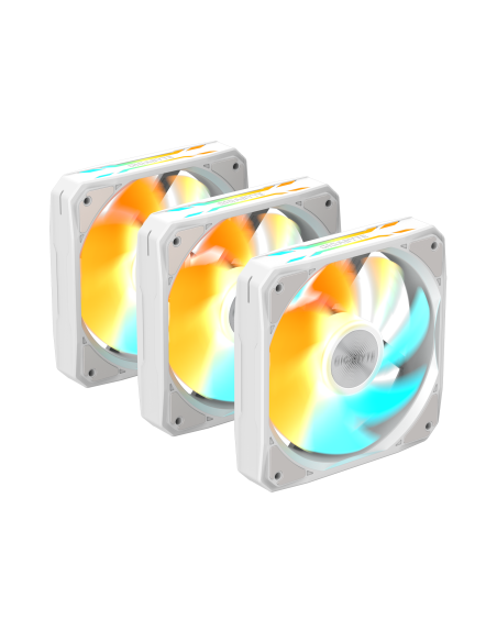 Комплект вентилатори 3-Pack GIGABYTE AORUS EZ CHAIN FAN 120 ICE, 120x120x25mm ARGB