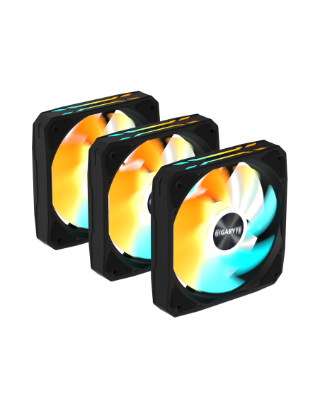 Комплект вентилатори 3-Pack GIGABYTE AORUS EZ CHAIN FAN 120, 120x120x25mm ARGB