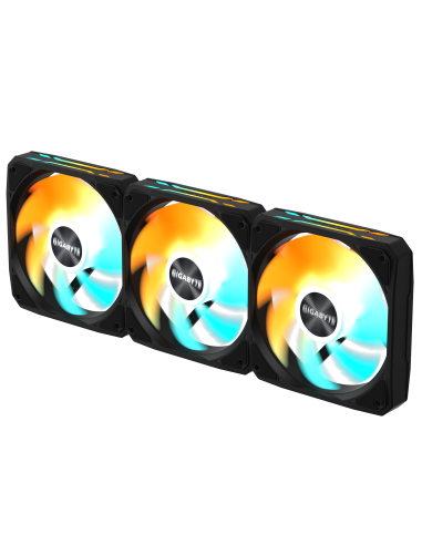 Комплект вентилатори 3-Pack GIGABYTE AORUS EZ CHAIN FAN 120, 120x120x25mm ARGB