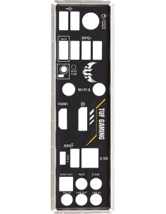 Дънна платка ASUS TUF GAMING B550M-PLUS WIFI II, AMD AM4, micro ATX, 4x DDR4, dual M.2, Wi-Fi 6, PCIe 4.0, Aura Sync RGB