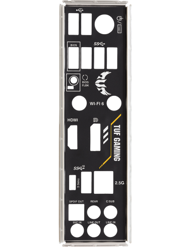 Дънна платка ASUS TUF GAMING B550M-PLUS WIFI II, AMD AM4, micro ATX, 4x DDR4, dual M.2, Wi-Fi 6, PCIe 4.0, Aura Sync RGB